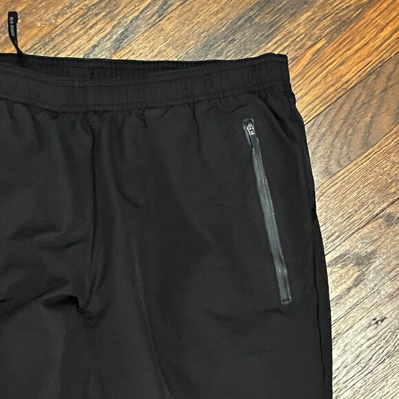 H&M Men's Fall/Winter black running jogger pants M Thermolite fleece-lined - Picture 5 of 9